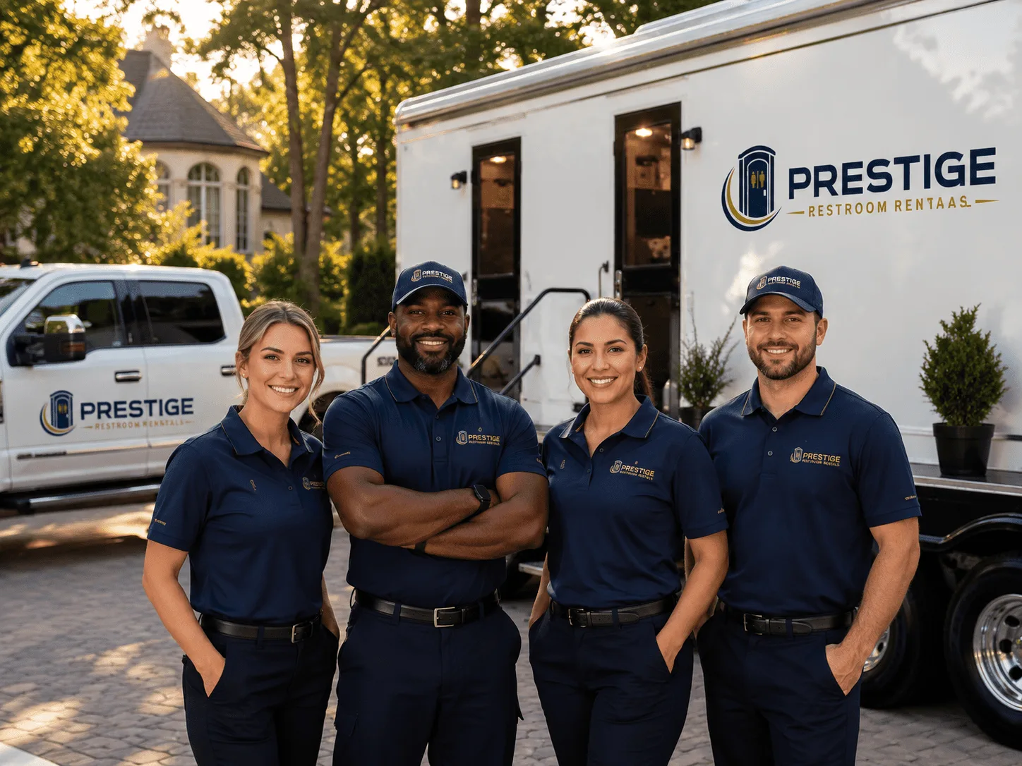 Trusted Luxury Portable Restrooms company in Lucama, NC
